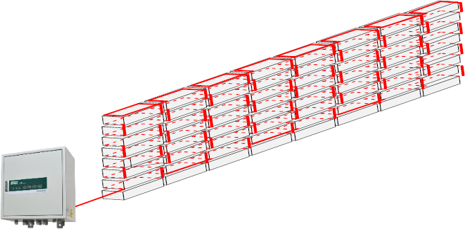 Smart Monitoring of Aging Process Shelves