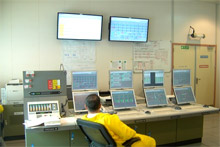 Central control room (after upgrade)