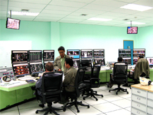 Main control room