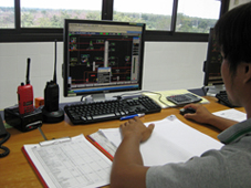 Collaboration between central control room & laboratory