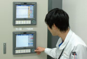 検体管理センターB棟 3F 記録計盤