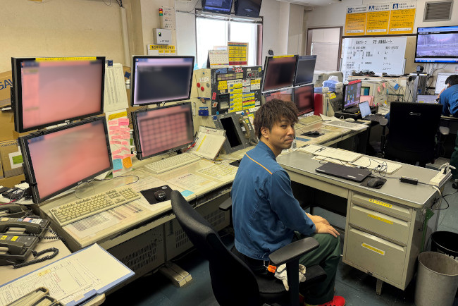 リニューアル前のコントロールルーム