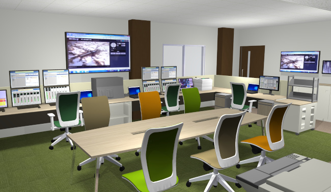 新レイアウトのCG