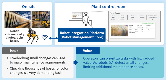 Color degradation diagnosis system