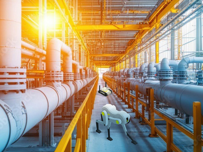 Degradation monitoring with robots