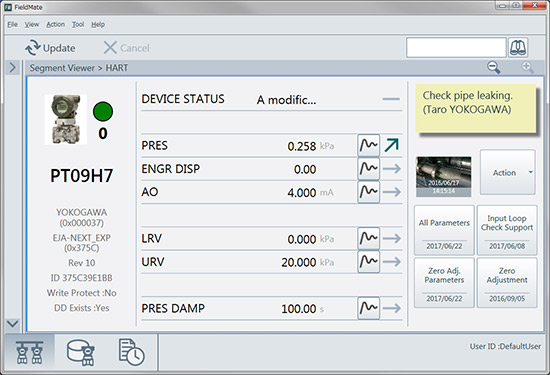 Easy connection and operation
