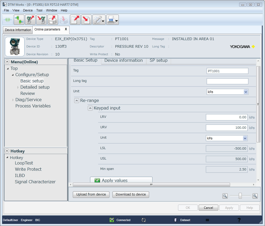 FieldMate conforming to FDT2 Standards