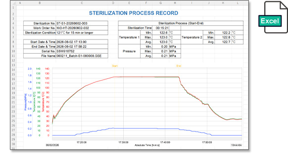 Example Report: Sterilization Process