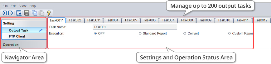 Centrally Manage Report Generation and File Export Tasks
