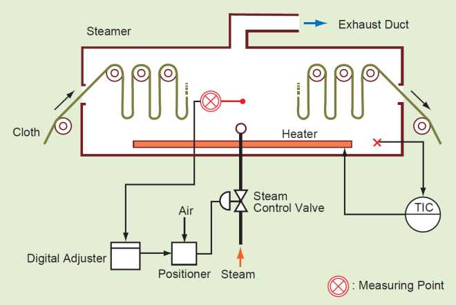 Humidity Measurement in a Steamer