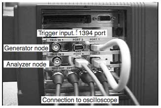 Figure 2 Connection pane of the SB2000