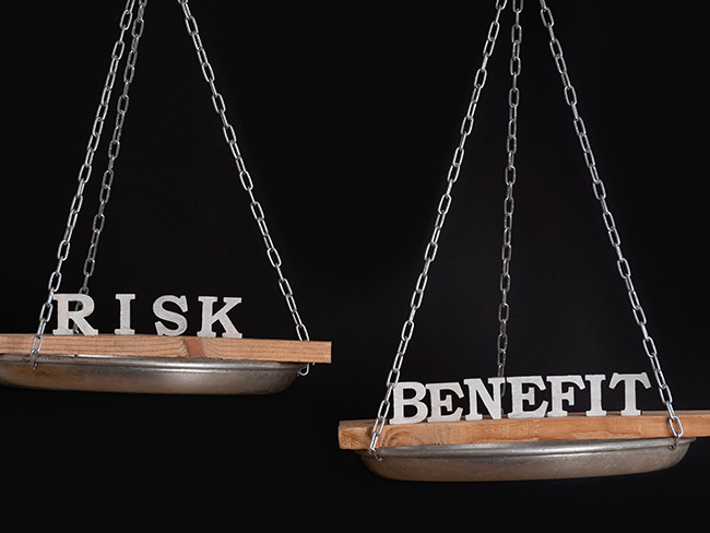 Balancing benefits and risks