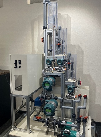 FKDPP demonstration system is on display at the Yokogawa headquarters showroom.