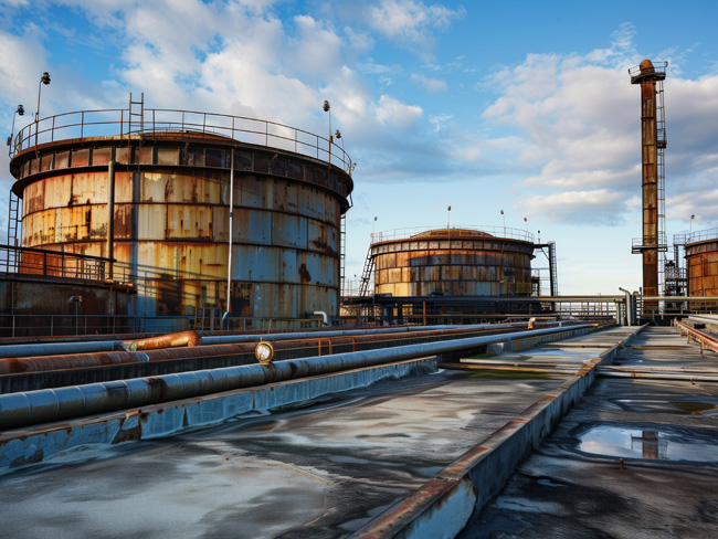 Difficulty in early detection of tank corrosion
