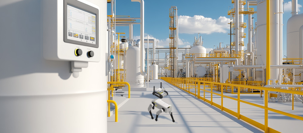 Efficient routine monitoring of plant equipment