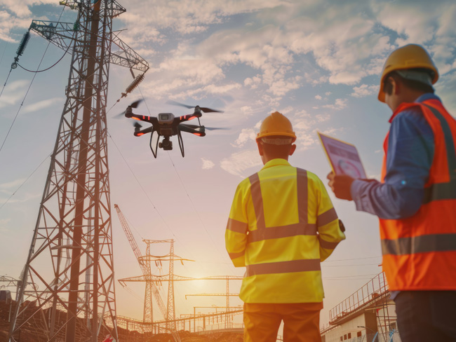 無人機高空安全巡檢