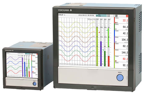 yokogawa recorder paperless Pasteurization Acquisition Data for Dairy and Milk